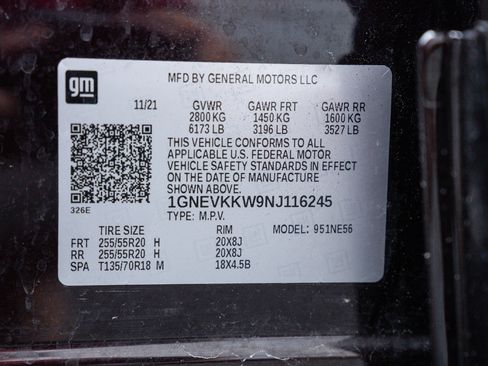 Used 2022 Chevrolet Traverse Premier AWD/4WD image 37