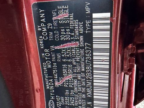 Used 2008 Hyundai Tucson GLS image 24