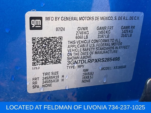 Used 2024 Chevrolet Equinox EV LT w/ LPO, Blackout Package FWD image 27