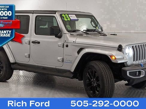 Used 2023 Jeep Wrangler Unlimited Sahara AWD/4WD image 1