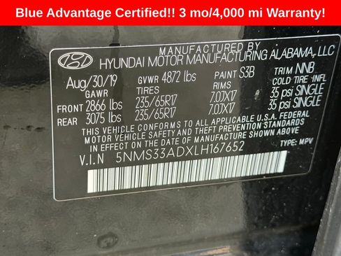 Used 2020 Hyundai Santa Fe SEL FWD image 24
