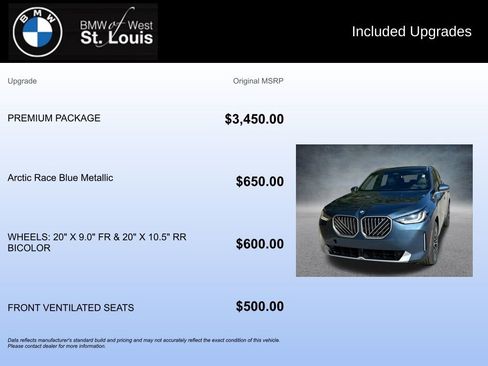 New 2026 BMW X3 xDrive30 w/ Premium Package image 17