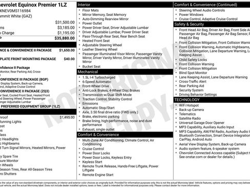 Used 2021 Chevrolet Equinox Premier FWD image 7