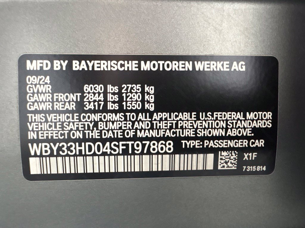 Certified 2025 BMW i4 M50 w/ Premium Package AWD/4WD image 34