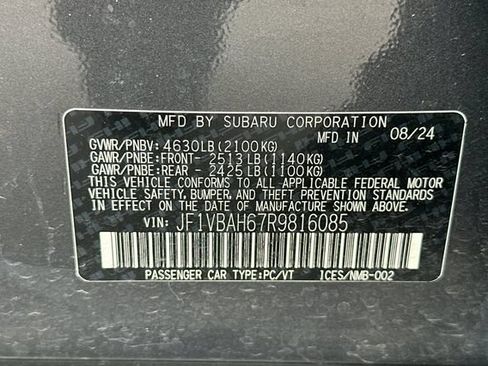 Used 2024 Subaru WRX Premium AWD/4WD image 32