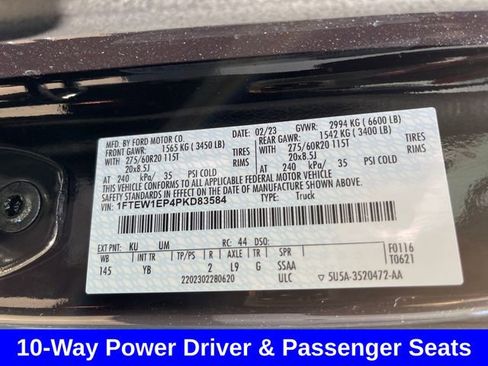 Used 2023 Ford F150 XLT w/ Equipment Group 302A High AWD/4WD image 27