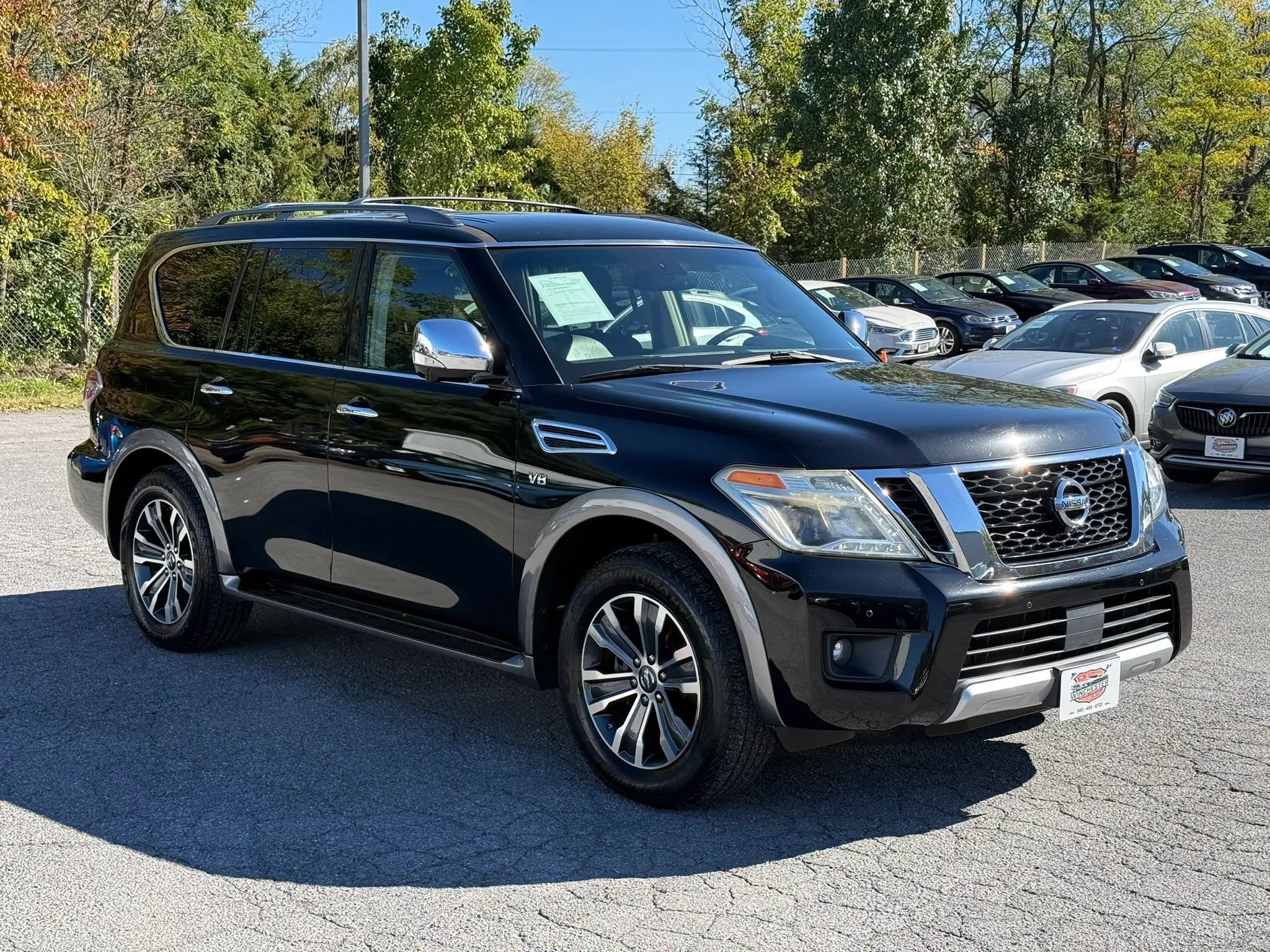Used 2017 Nissan Armada SL w/ Interior Lighting Package AWD/4WD image 7