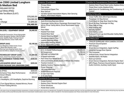 Used 2022 RAM 2500 Limited AWD/4WD image 10