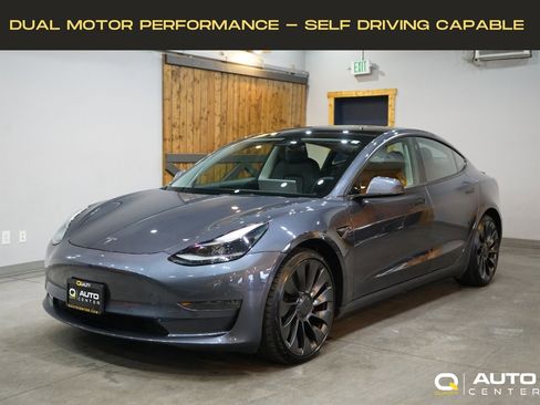 Used 2021 Tesla Model 3 Performance image 1