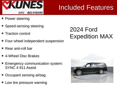 Used 2024 Ford Expedition Max Limited AWD/4WD image 3