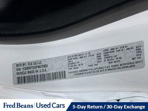 Used 2023 RAM 1500 Lone Star AWD/4WD image 30