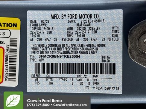 New 2026 Ford Bronco Sport Big Bend AWD/4WD image 31