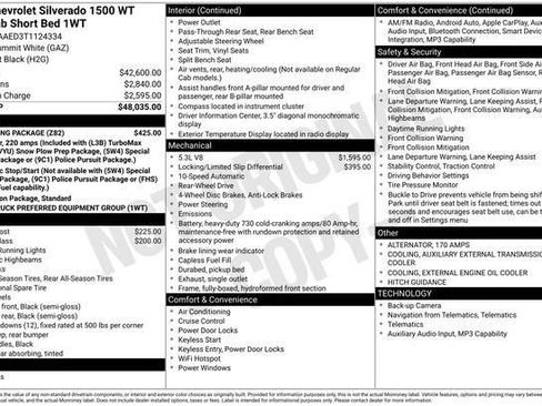 New 2026 Chevrolet Silverado 1500 W/T w/ Trailering Package image 7