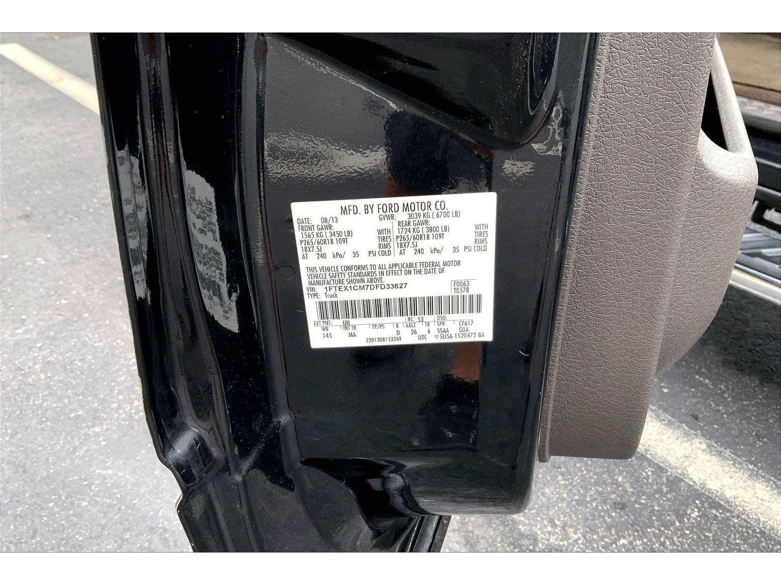 Used 2013 Ford F150 XLT w/ XLT Chrome Pkg RWD image 26