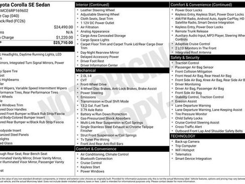 Used 2024 Toyota Corolla SE image 30