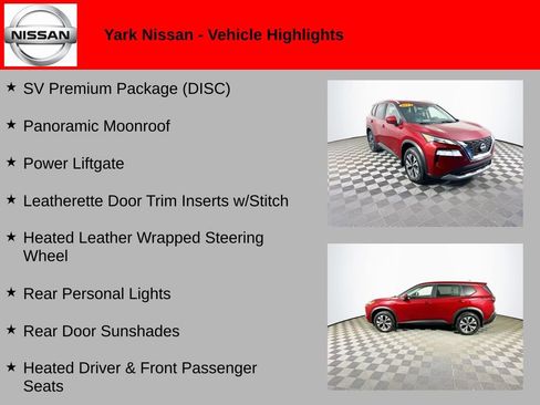 Certified 2023 Nissan Rogue SV w/ SV Premium B Package AWD/4WD image 2