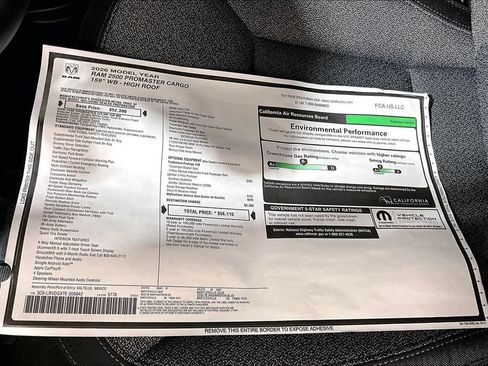 New 2026 RAM ProMaster 2500 w/ Upfitter's Prep Package FWD image 11