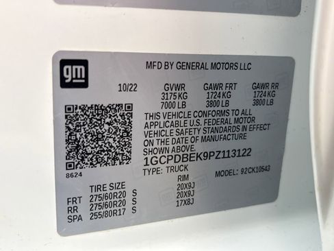 Used 2023 Chevrolet Silverado 1500 Custom image 36