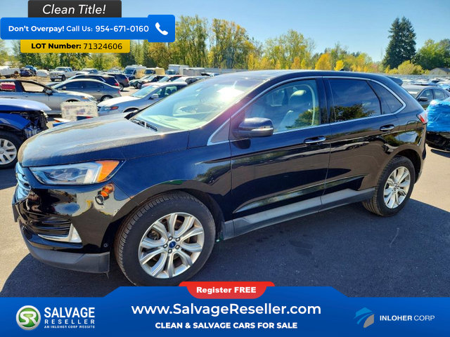 Used 2019 Ford Edge Titanium w/ Equipment Group 301A AWD/4WD image 1