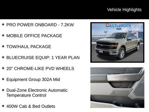 New 2025 Ford F150 XLT w/ Equipment Group 302A MID image 7