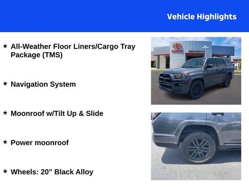 Used 2021 Toyota 4Runner Nightshade AWD/4WD image 4
