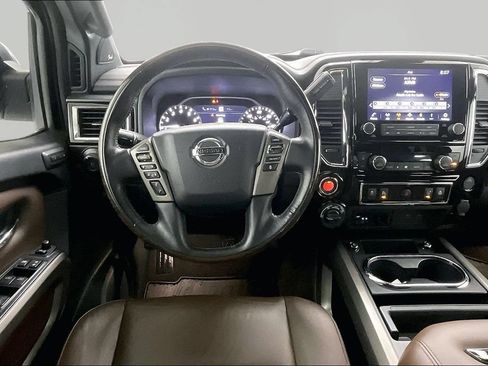 Used 2021 Nissan Titan Platinum Reserve w/ Off Road Protection Package AWD/4WD image 9