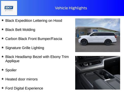 New 2026 Ford Expedition Platinum w/ Stealth Appearance Package image 30
