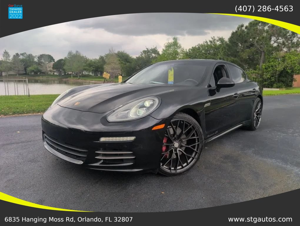 Used 2015 Porsche Panamera 4S AWD/4WD image 1