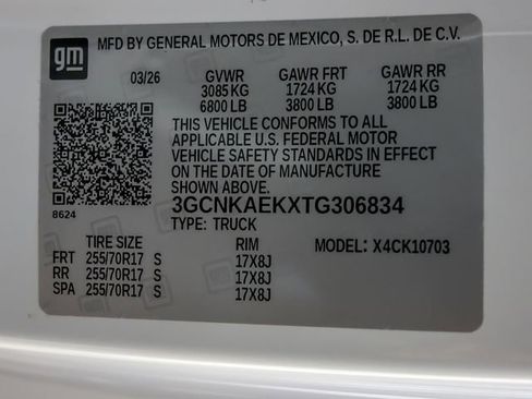 New 2026 Chevrolet Silverado 1500 W/T w/ WT Value Package AWD/4WD image 17