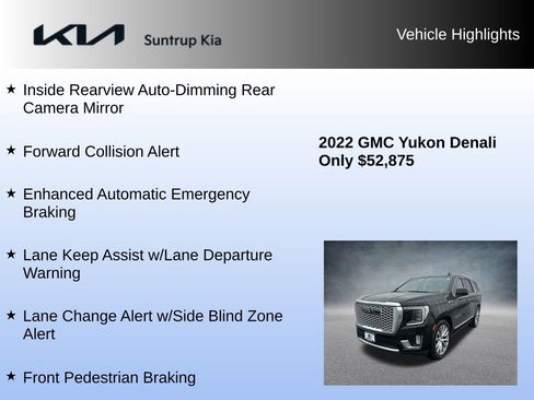 Used 2022 GMC Yukon Denali w/ Denali Premium Package image 31