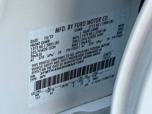 Used 2022 Ford Mustang Mach-E GT AWD/4WD image 32