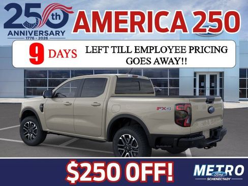 New 2026 Ford Ranger Lariat w/ FX4 Off-Road Package AWD/4WD image 5