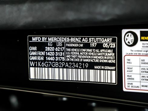 Certified 2023 Mercedes-Benz S 580 4MATIC Sedan image 27