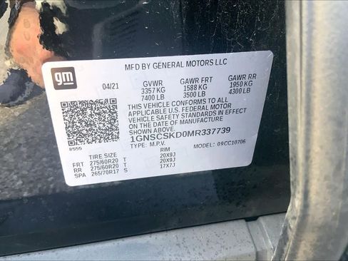 Used 2021 Chevrolet Tahoe Premier RWD image 32