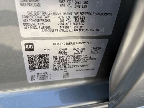 New 2026 GMC Sierra 1500 Denali AWD/4WD image 41