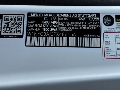 Used 2023 Mercedes-Benz G 63 AMG Squared image 61