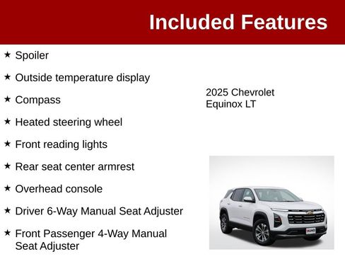 Used 2025 Chevrolet Equinox LT AWD/4WD image 4