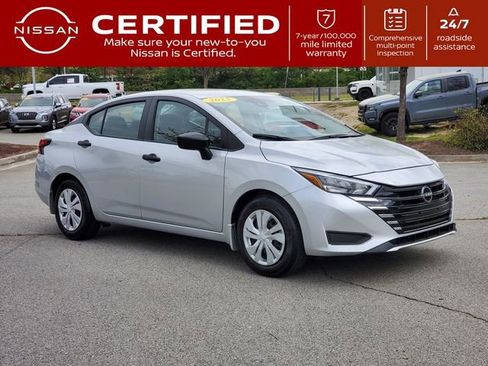 Certified 2025 Nissan Versa S w/ Trunk Package image 1