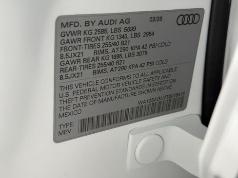 New 2026 Audi SQ5 Premium Plus AWD/4WD image 27