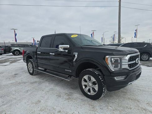 Used 2021 Ford F150 Platinum w/ Equipment Group 701A High image 3