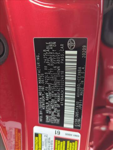 Certified 2026 Toyota Camry LE FWD image 25