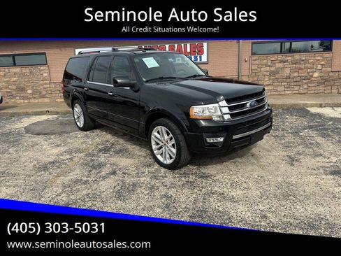 Used 2016 Ford Expedition EL Limited w/ Equipment Group 301A AWD/4WD image 1