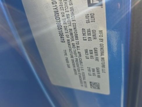 Used 2016 Chevrolet Corvette Stingray Convertible w/ 3LT Preferred Equipment Group image 29