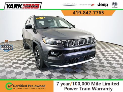 Certified 2023 Jeep Compass Limited AWD/4WD image 1