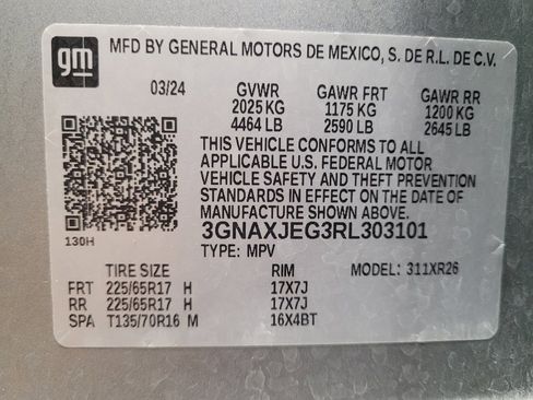 Used 2024 Chevrolet Equinox LT FWD image 33