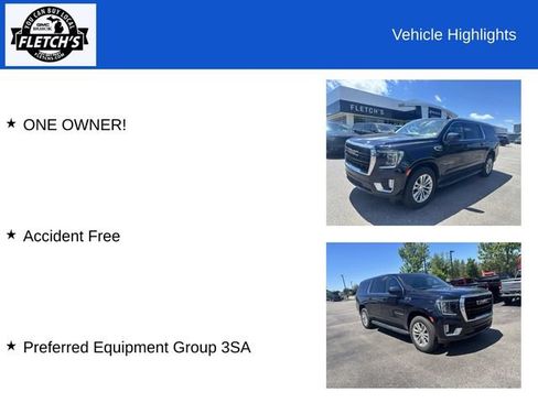 Used 2021 GMC Yukon XL SLE AWD/4WD image 2