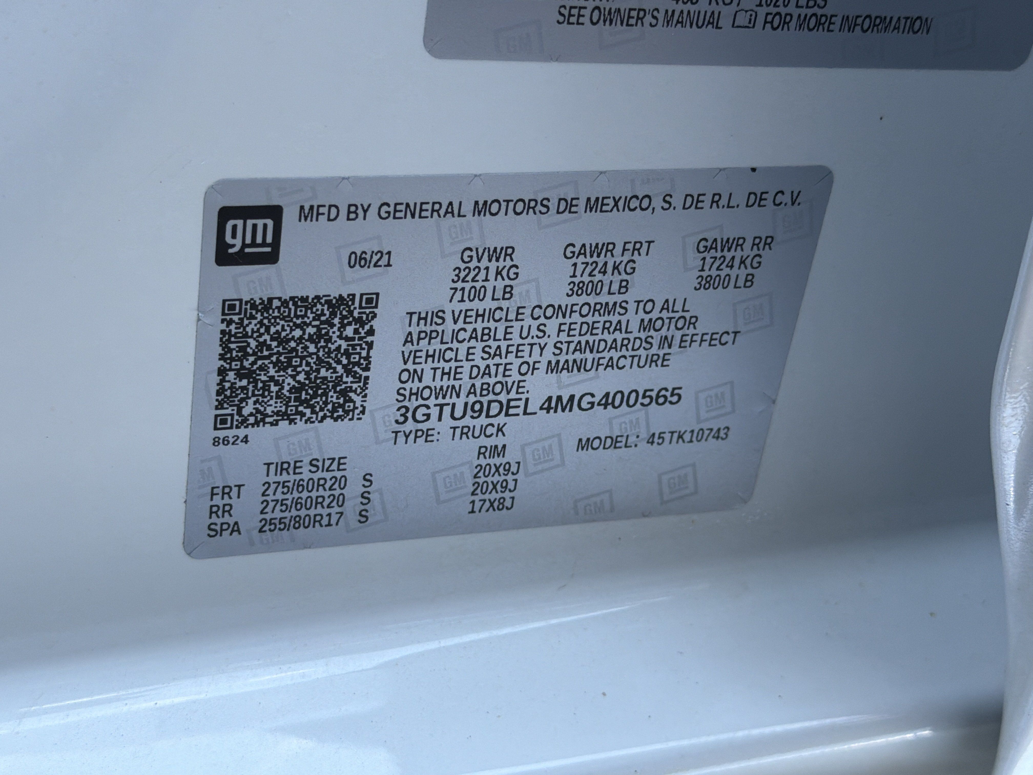 Used 2021 GMC Sierra 1500 SLT w/ SLT Premium Package AWD/4WD image 34