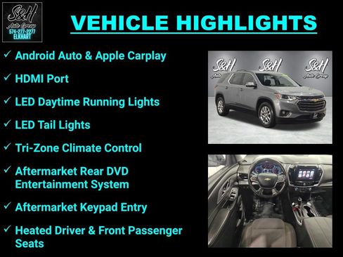 Used 2018 Chevrolet Traverse LT FWD image 3
