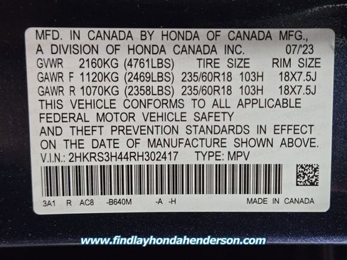 Certified 2024 Honda CR-V EX image 14