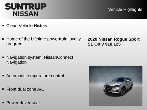 Used 2020 Nissan Rogue Sport SL FWD image 8